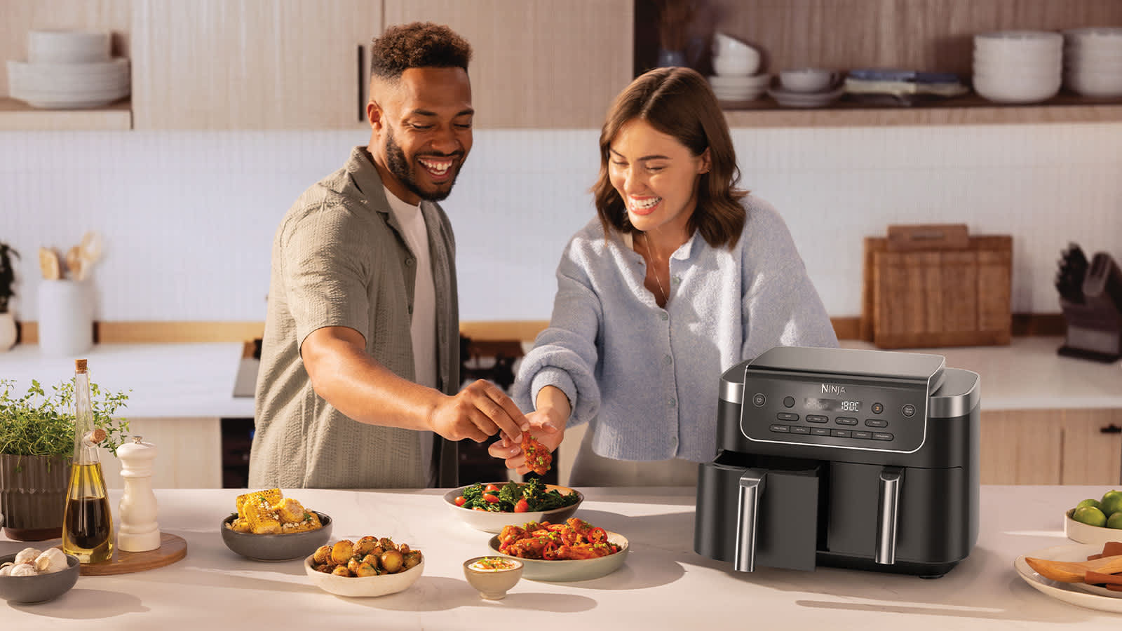 Ninja Dualzone Airfryer XXL - Dubbele lades - 7,6 Liter